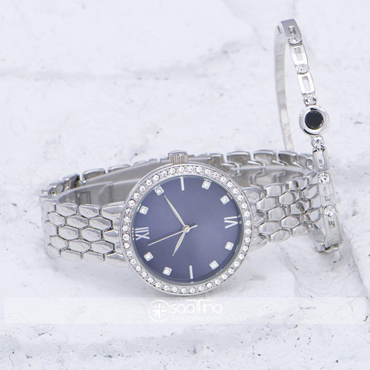 SaaTTino Anneler Günü Hediyeleri Kadın Saat Sevgiliye Hediye Seti ST-303901