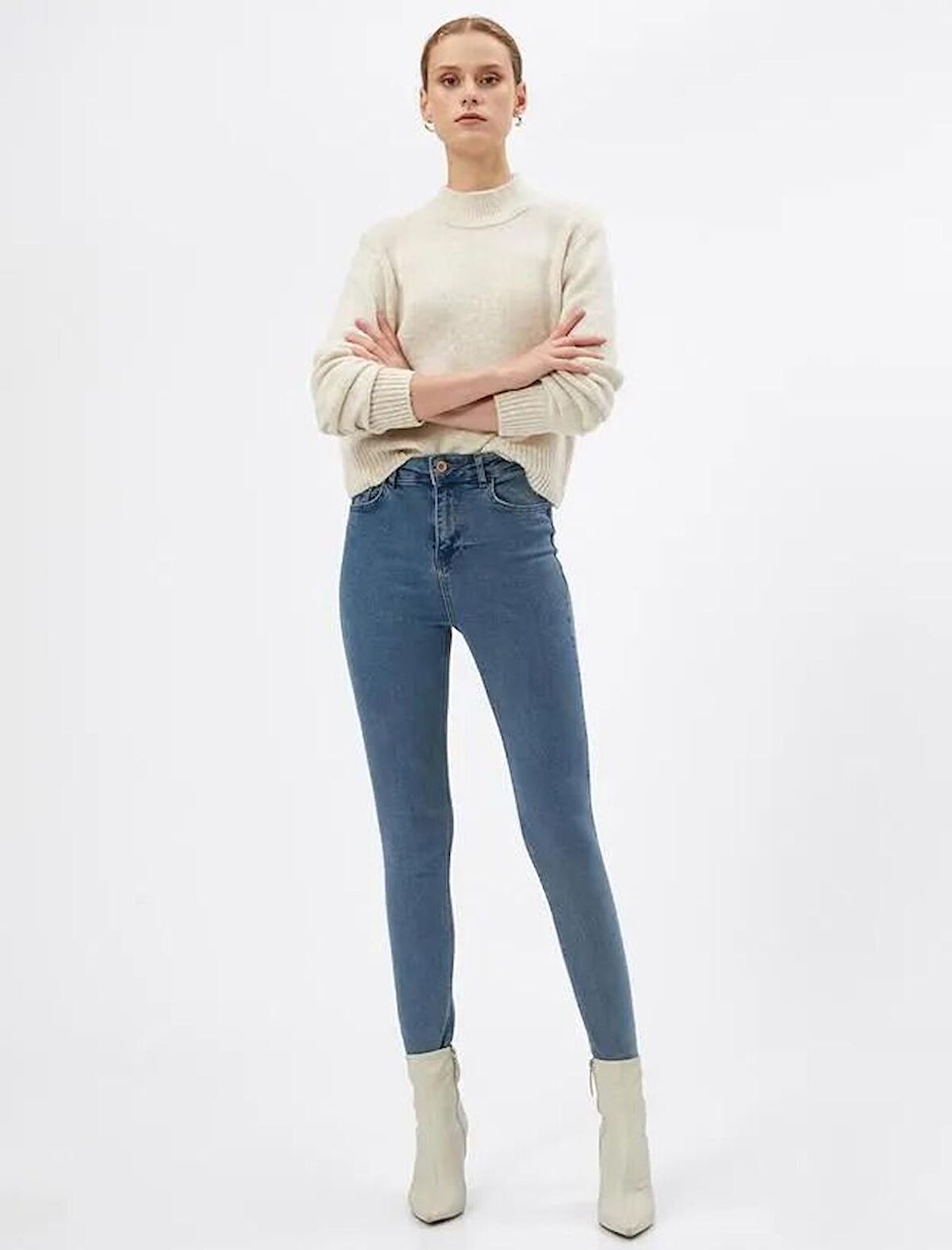 Dar Paça Kot Pantolon Dar Kesim - Carmen Jeans