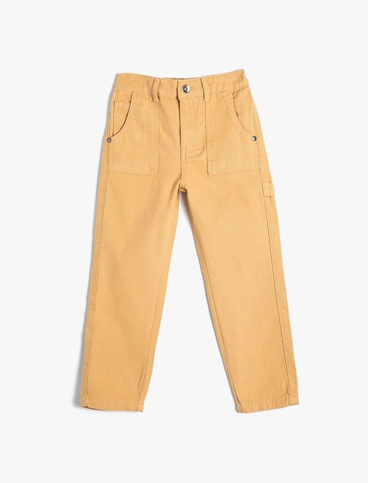 Erkek Çocuk Chino Pantolon Pamuklu Cepli 4SKB40016TW