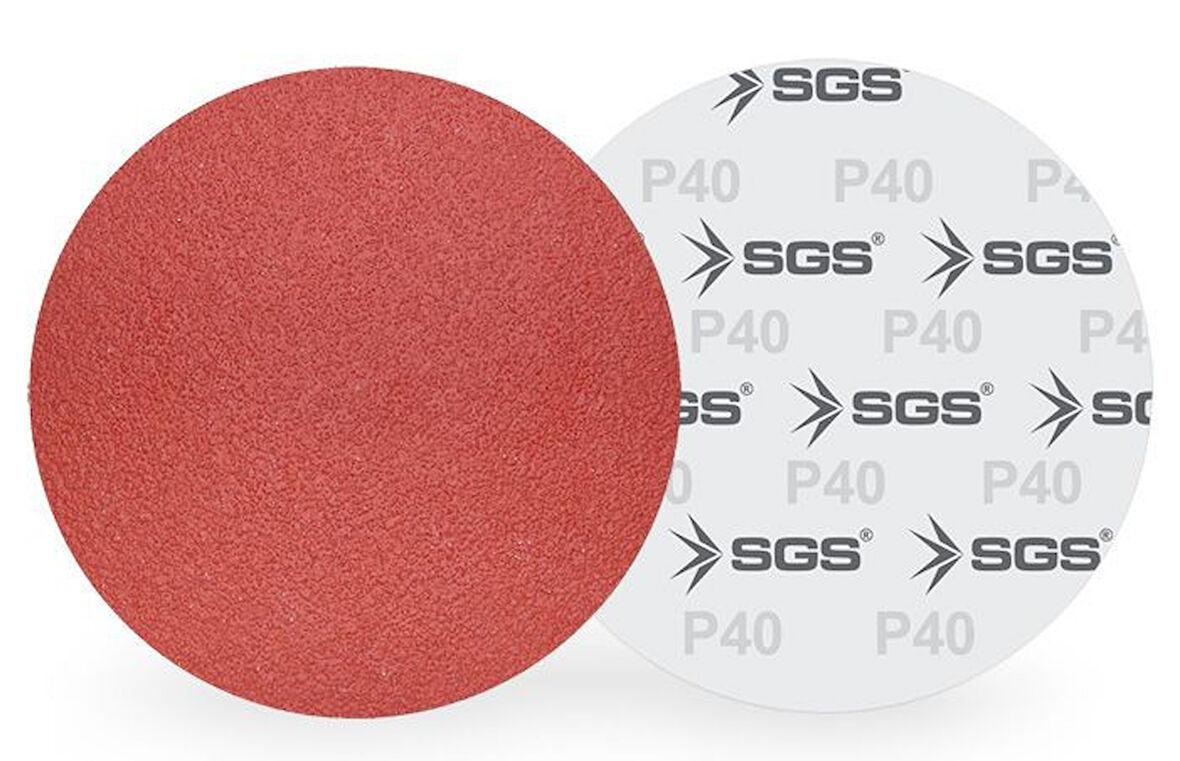 115mm Cırtlı Zımpara P80 Kum (Aluminium Oxide) (10 Adet)