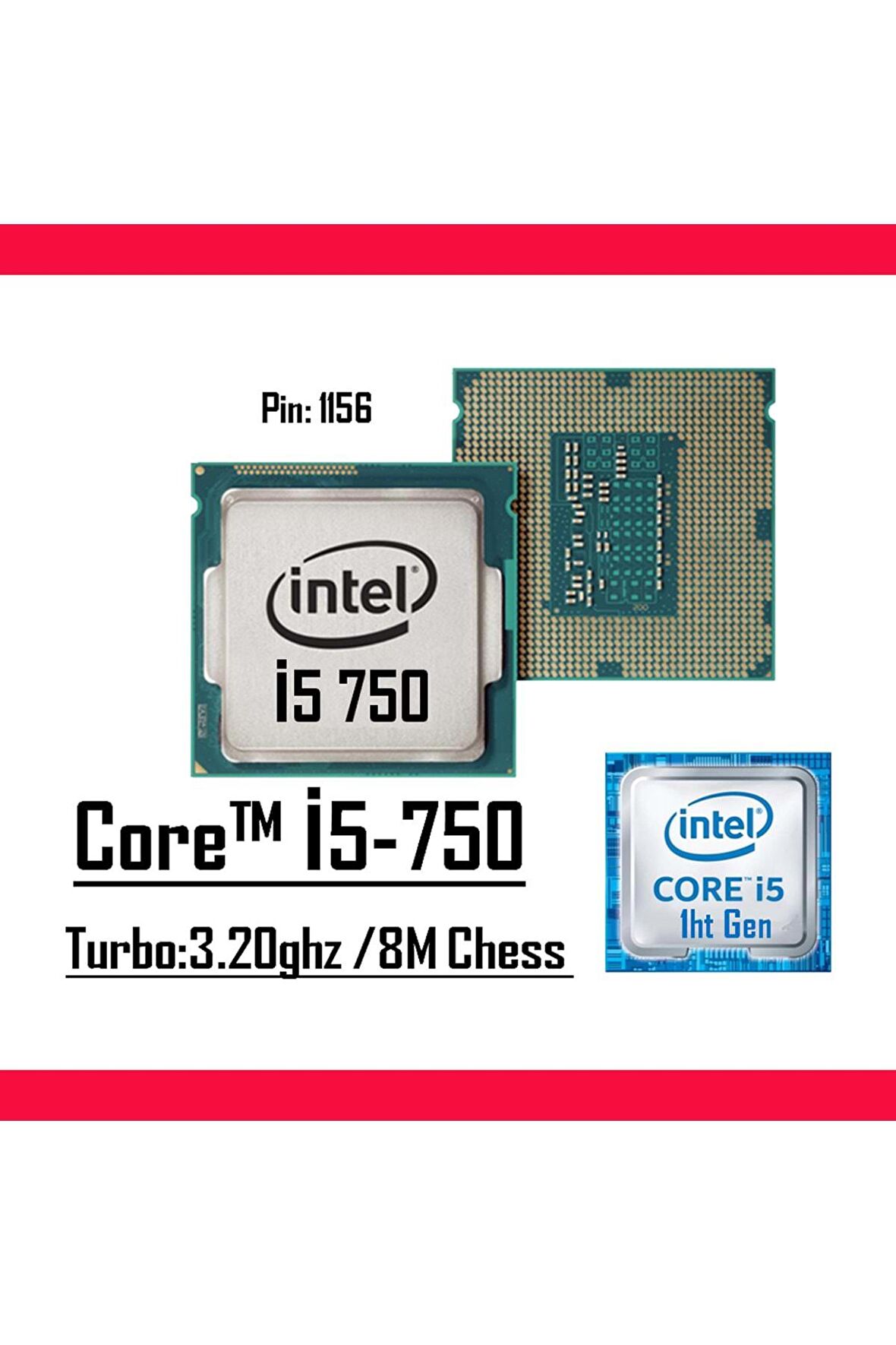 Intel Core i5-750 2.66Ghz 8MB Cache LGA 1156