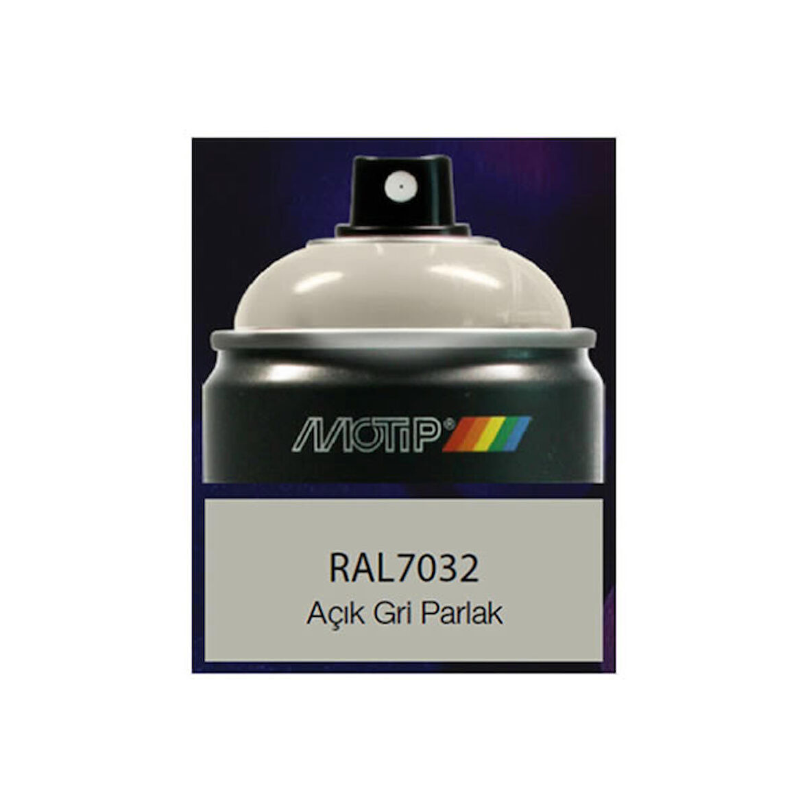 Motip Carat Ral 7032 Parlak Açık Gri Akrilik Boya 400 ml.