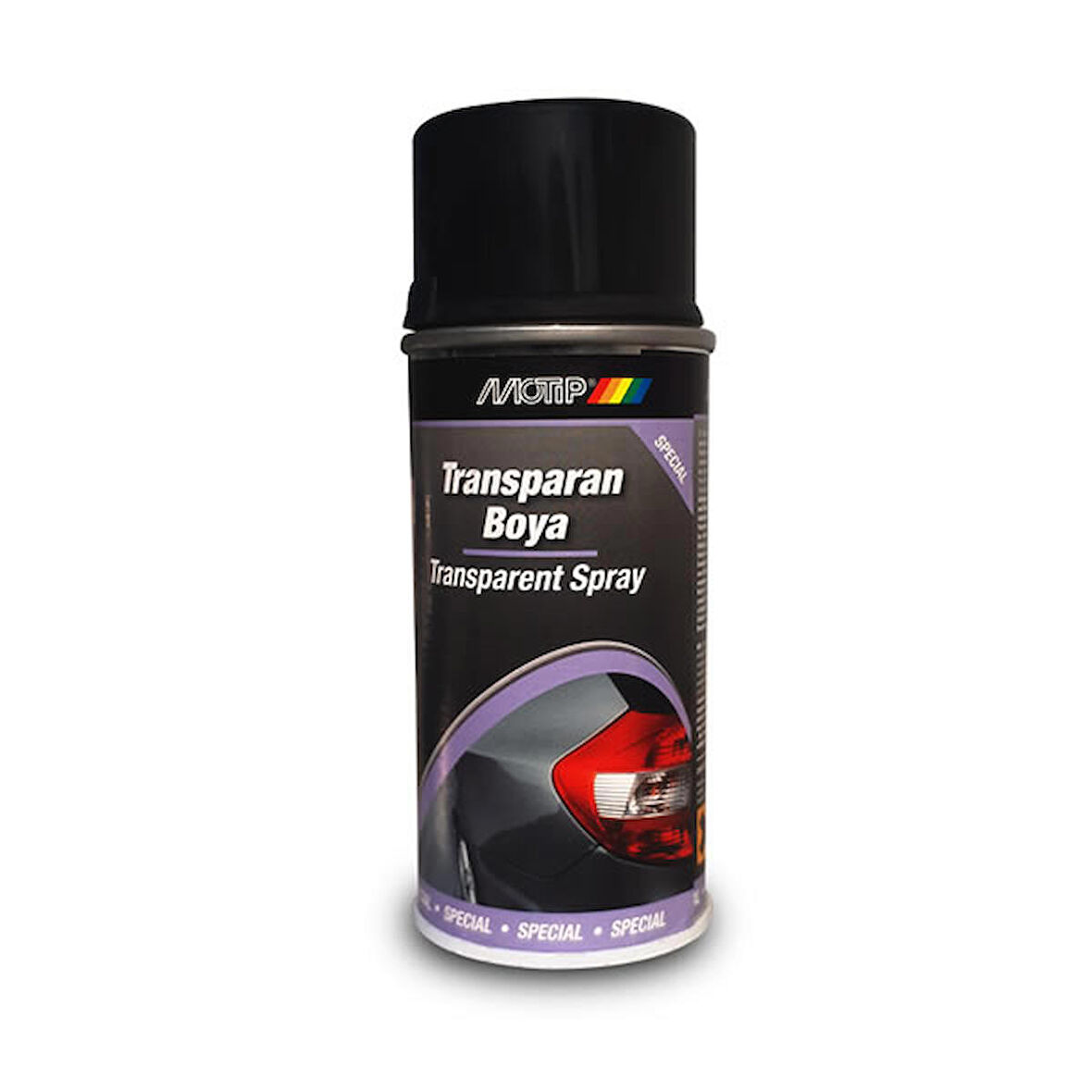 Motip Stop Boyası Siyah Sprey Boya 400 ML