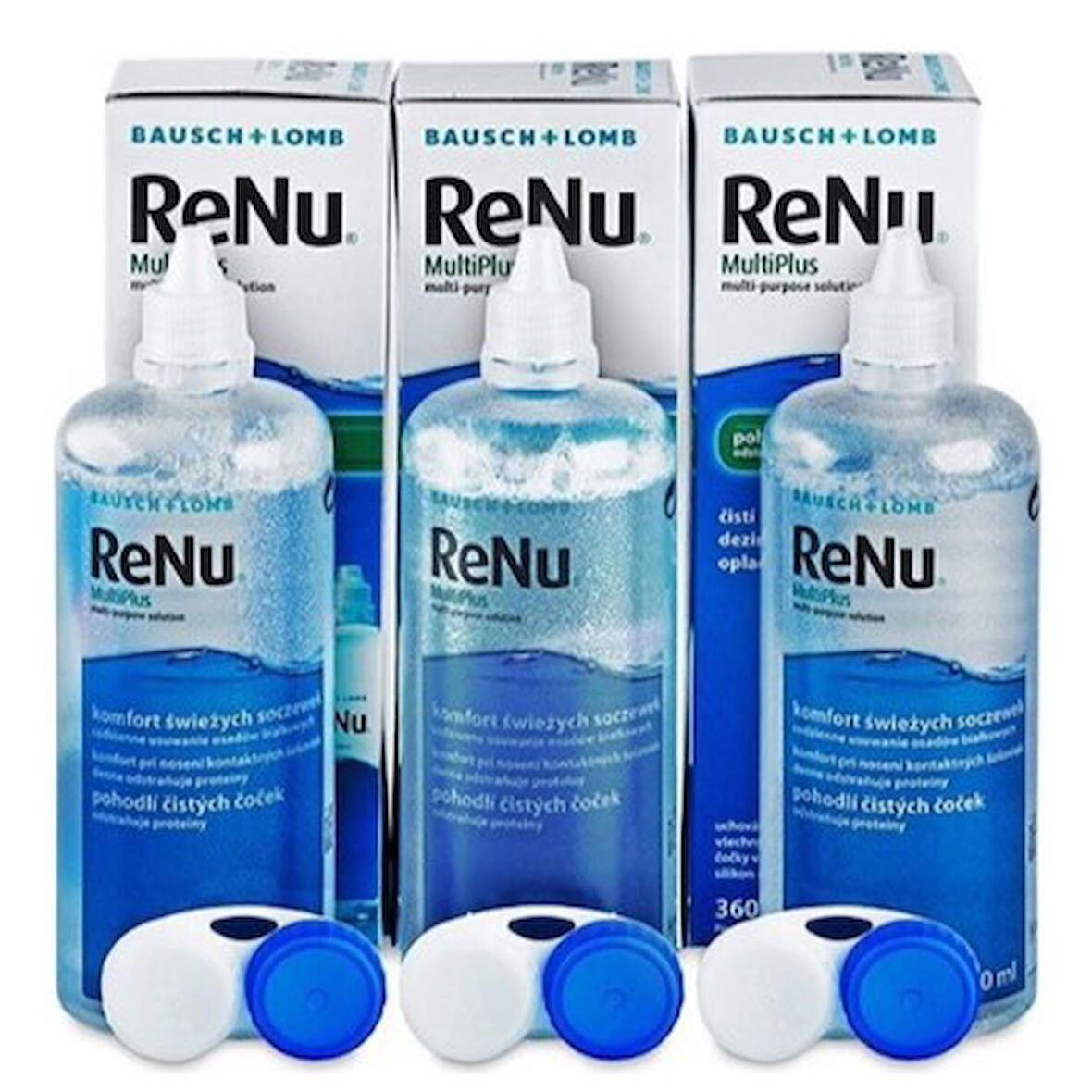 Renu Multiplus Lens Solüsyon 360 ml 3 Lü Set