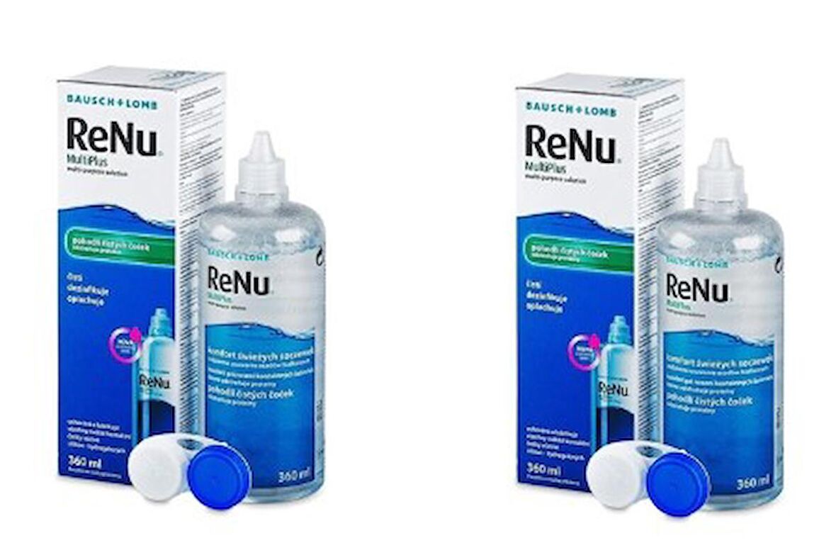 Renu Multiplus Lens Solüsyon 360 ml 2 Li Set