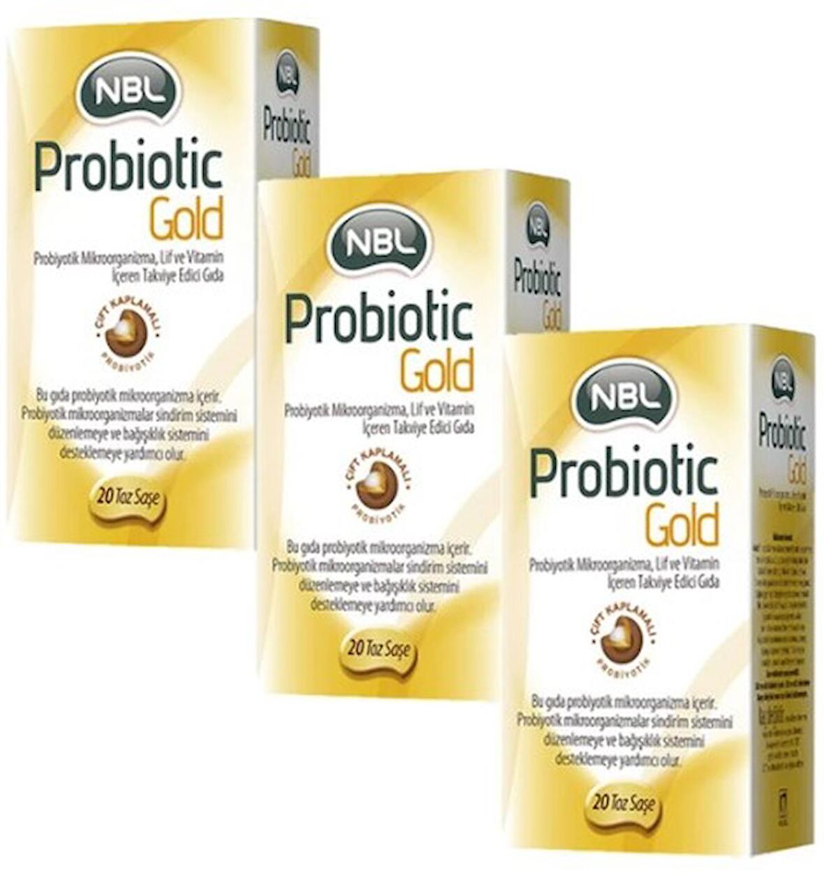NBL Probiotic Gold 20 Stick Saşe 3 Adet