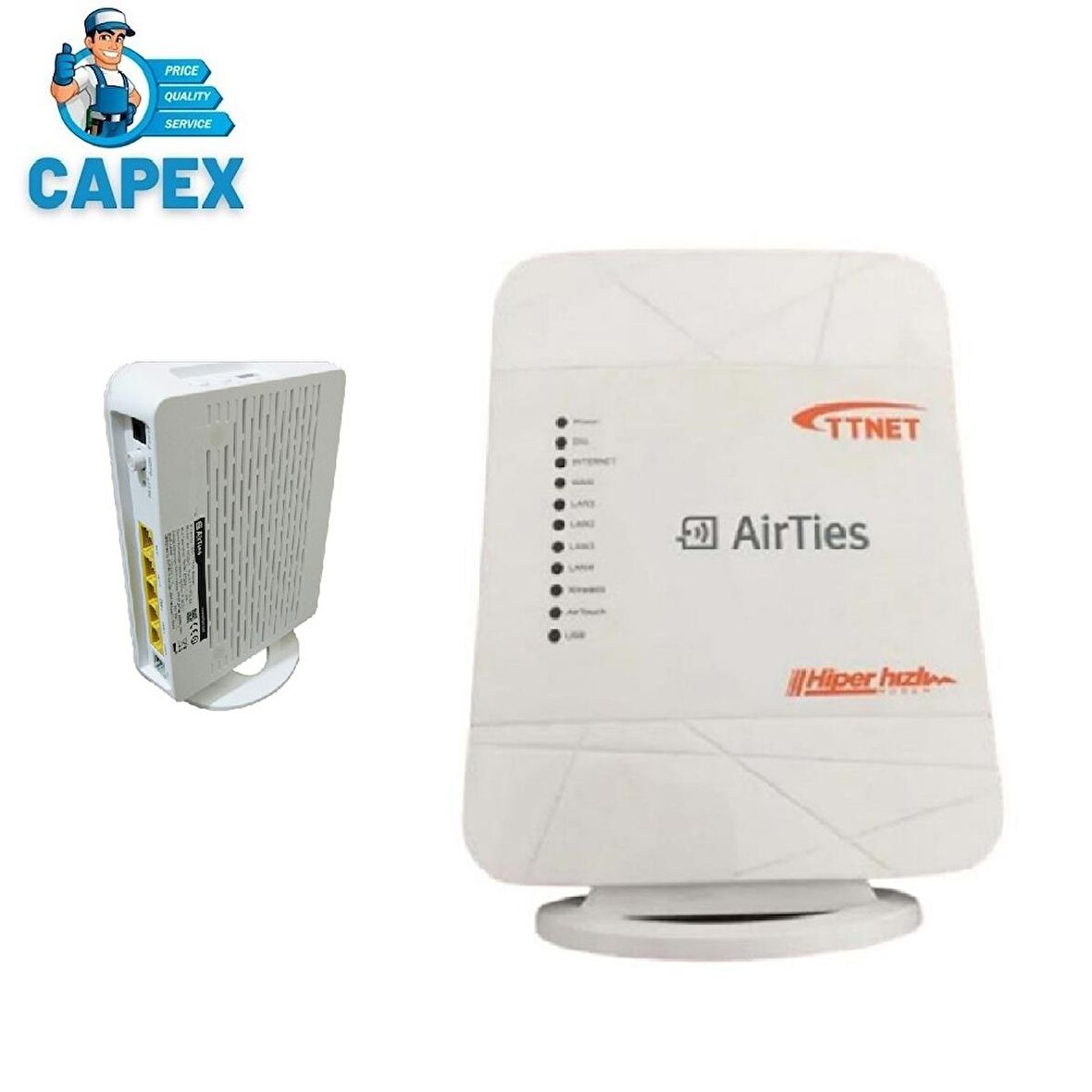 TTNet Airties 5650 KK TT Vers.3 VDSL2 Modem/Router (Kutulu-Yenilenmiş) 