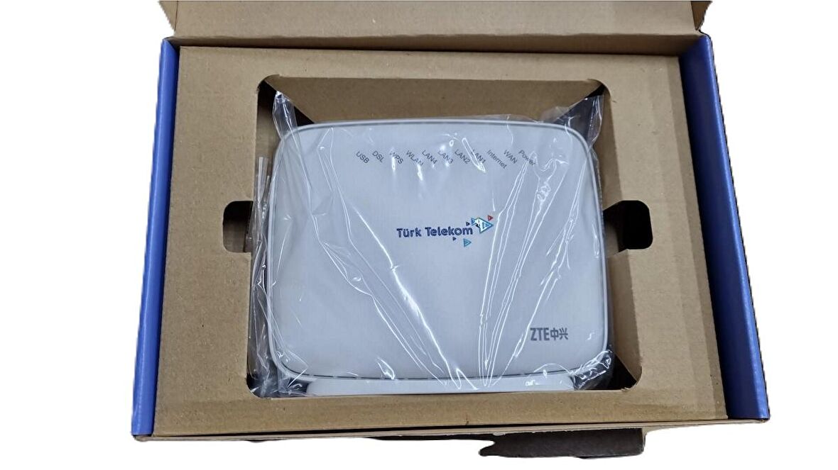 ZXHN ZTE H168N Türk Telekom 300Mbps Wifi Vdsl2/Fiber Modem (Kutulu-Yenilenmiş)