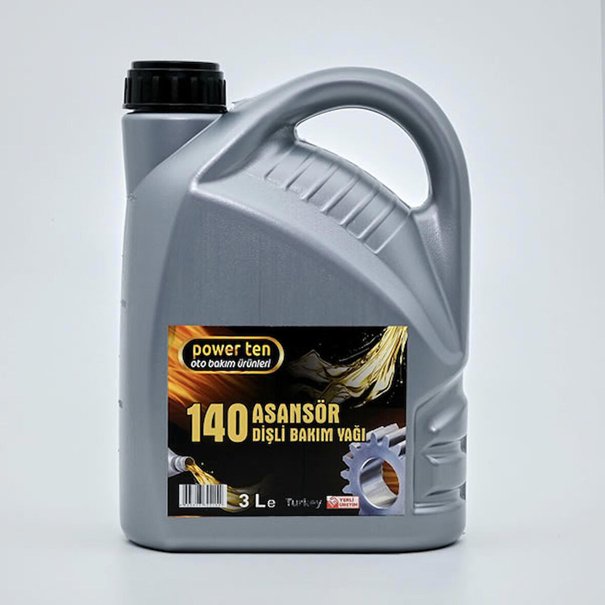 Powerten 140 Numara Asansör Dişli Bakım Yağı (3 Litre)