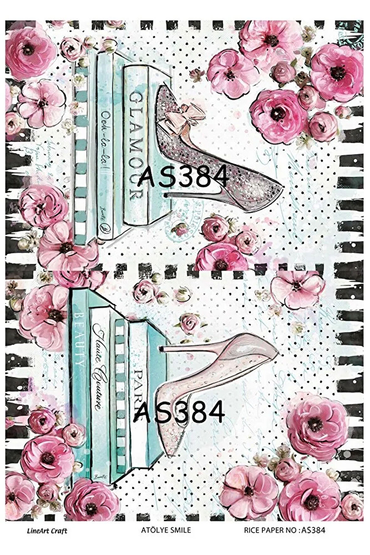 Atölye Smile As384 Pirinç Dekopaj 30x42