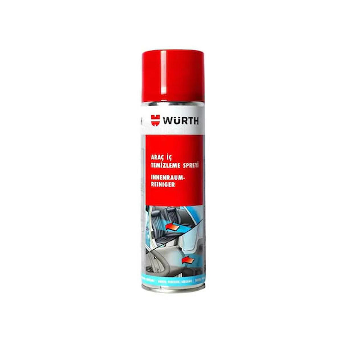 Würth Araç Içi Temizleme Spreyi 500ml