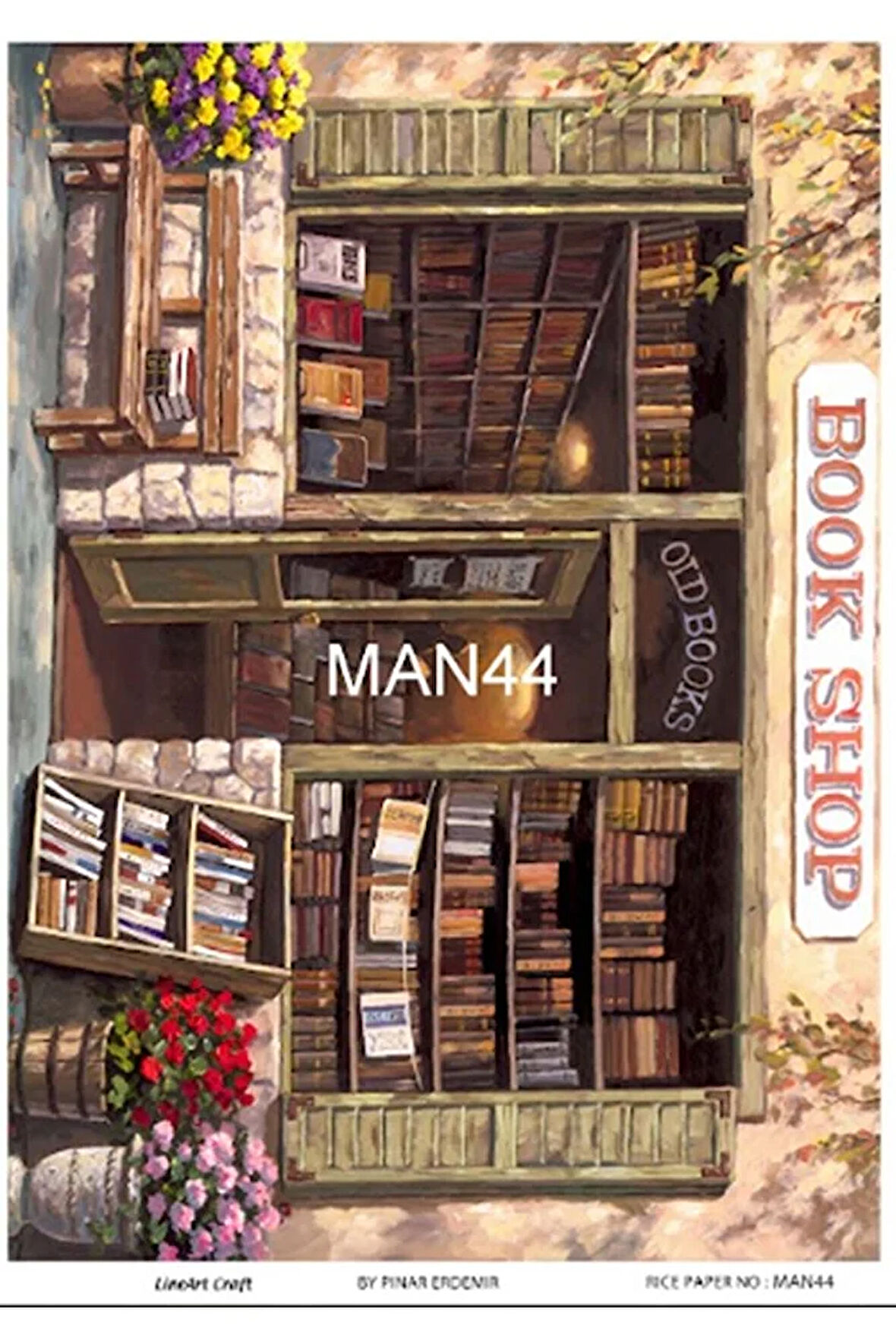 Man44 Manzara Serisi Pirinç Dekopaj