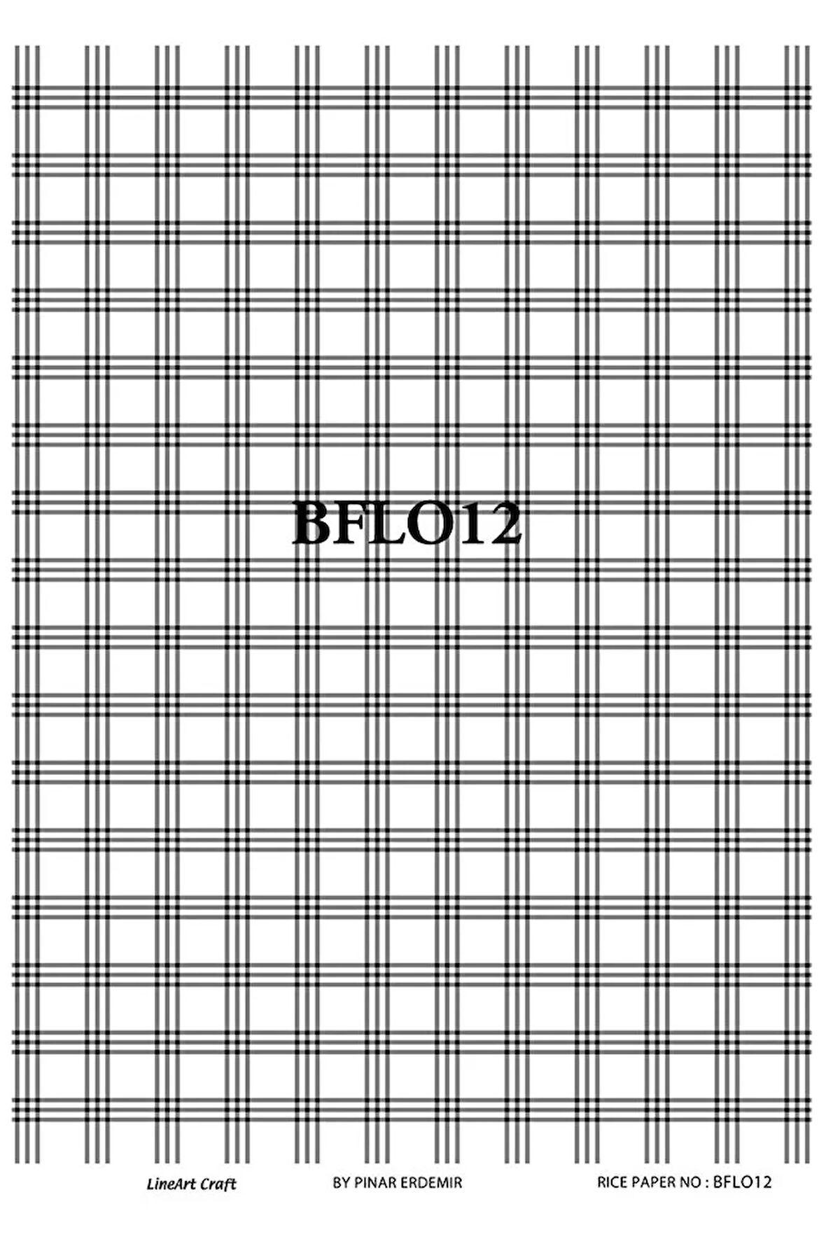 Bflo12 Siyah, Beyaz Buffalo Serisi Pirinç Dekopaj
