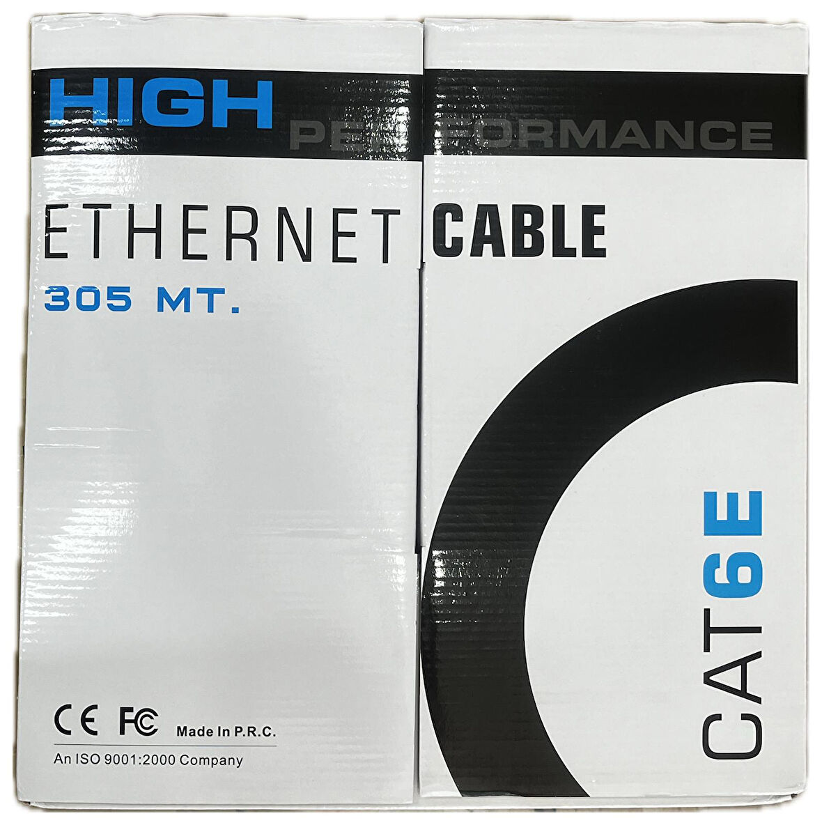 Cablox Gri Pe Cca 4X2X24 24 Awg Lan Cat6 U/Utp 305Mt. İndoor Box