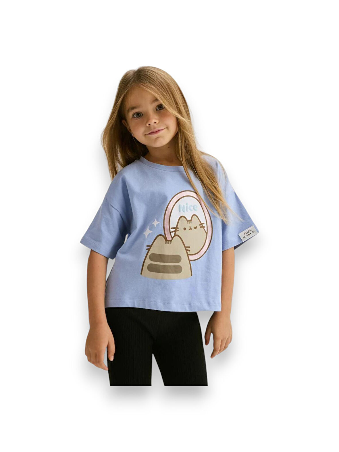 Nice Oversize Kız Çocuk Tişört