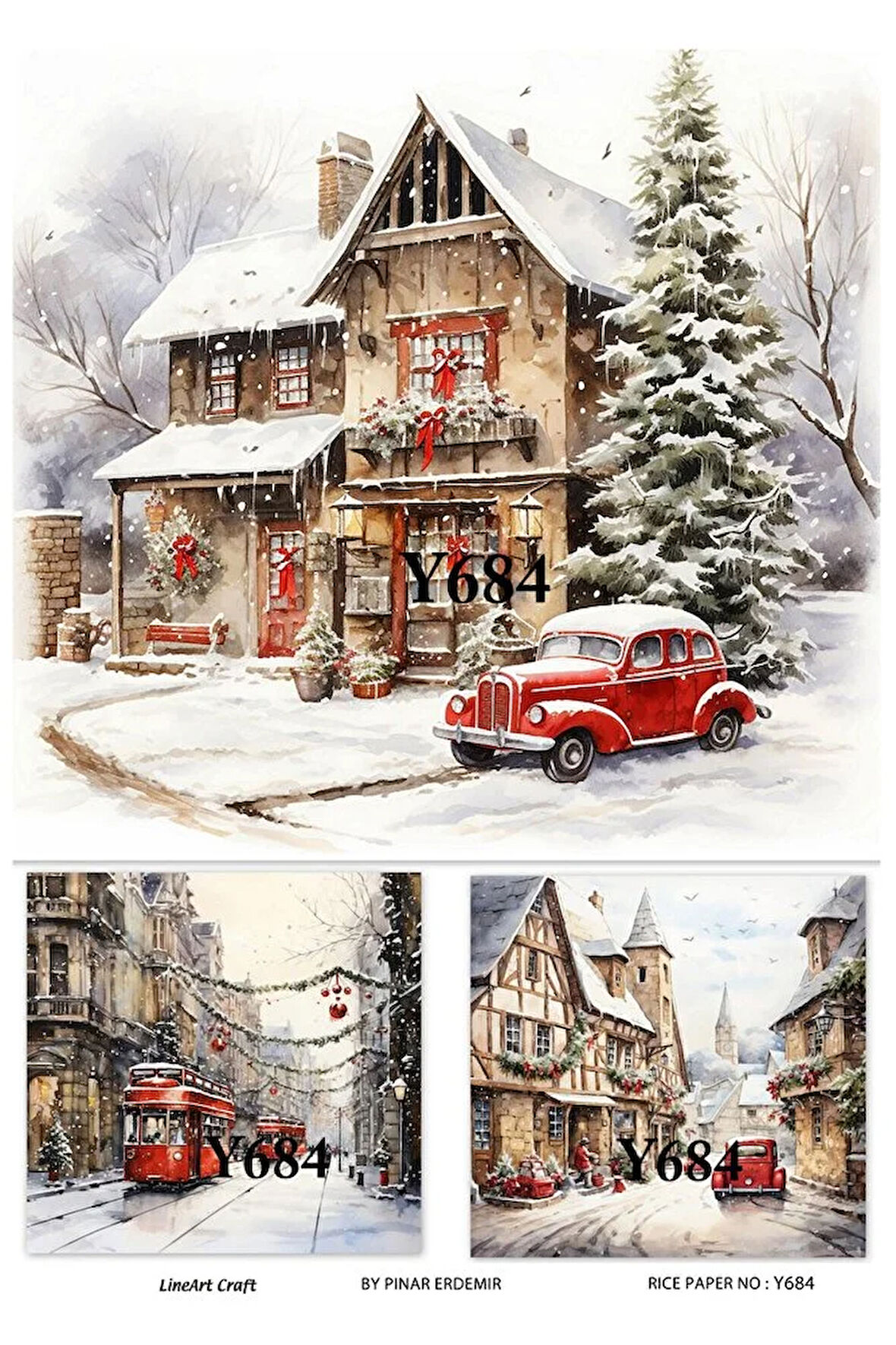 Y684 PirinÇ Dekopaj 30*42 cm