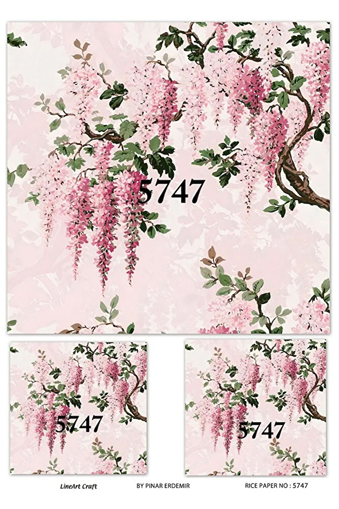 5747 Pirinç Dekopaj 30*42 cm