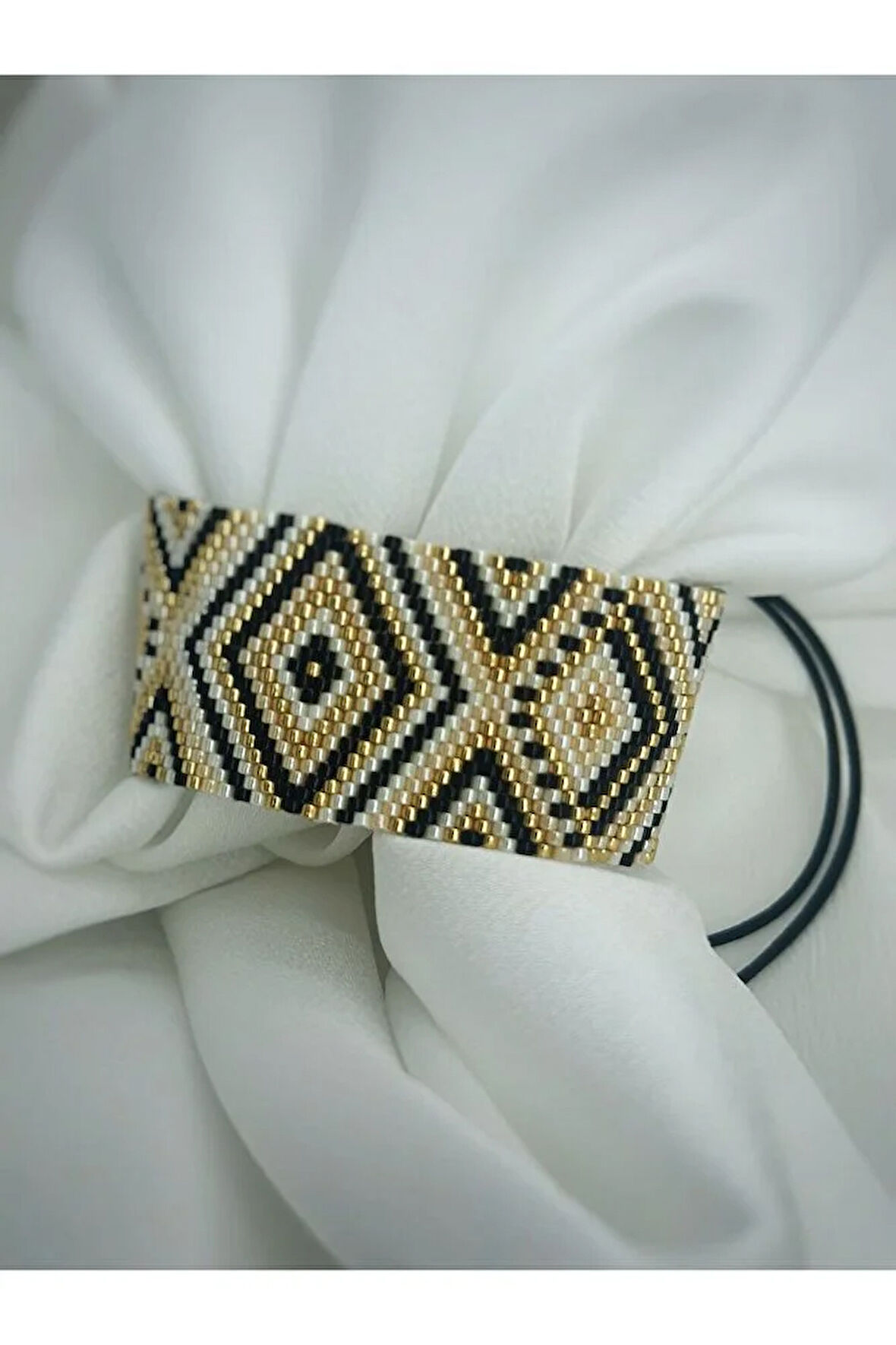 Geometrik Desenli Miyuki Bileklik