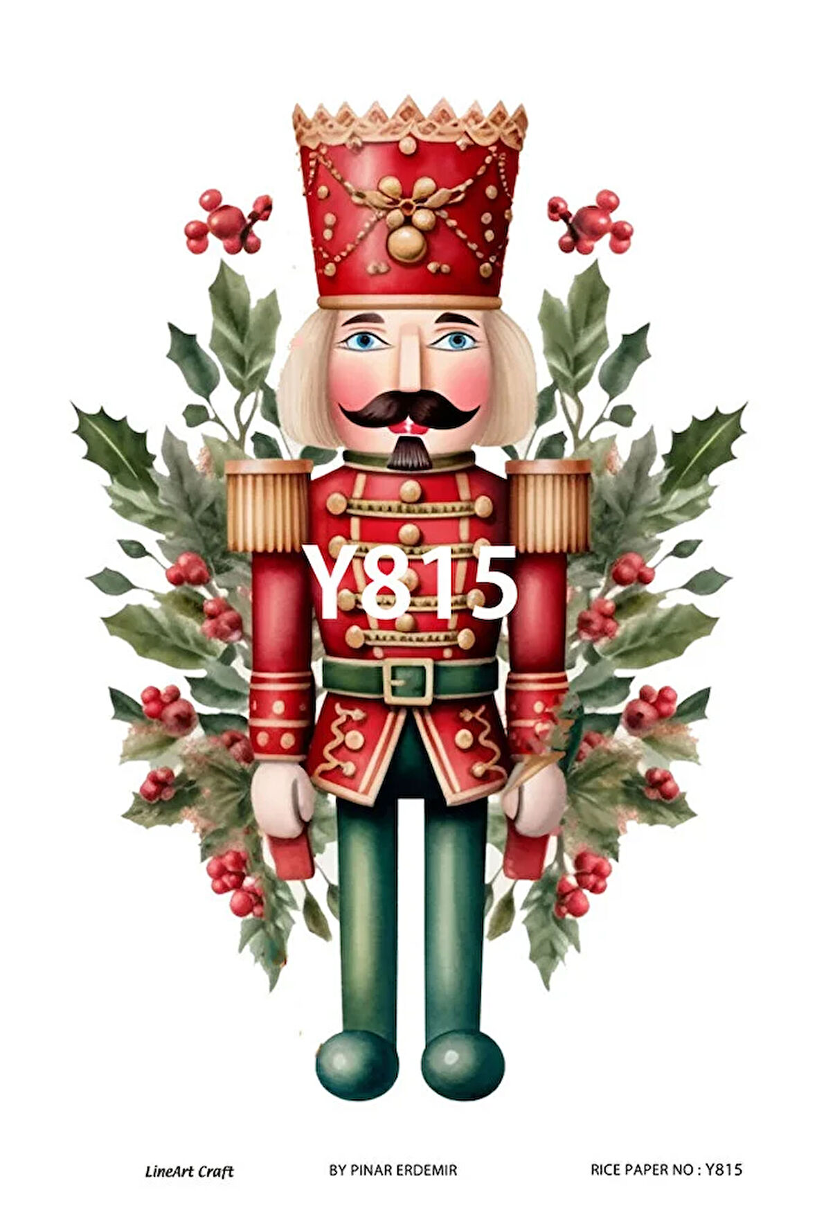 Yeniyıl Serisi Y815 Pirinç Dekopaj 30 * 42 cm