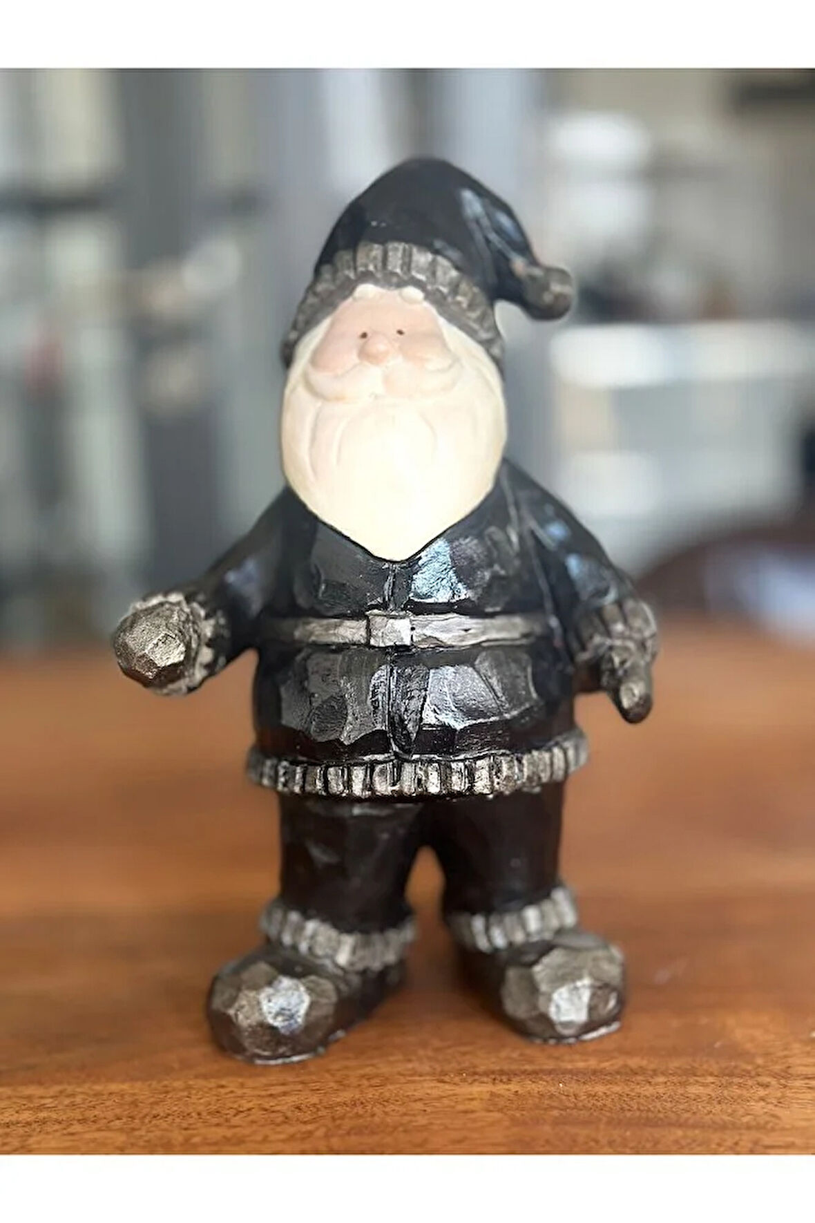 Dekoratif Noel Baba Biblo, Heykel, Yılbaşı Konsept, Hediyelik