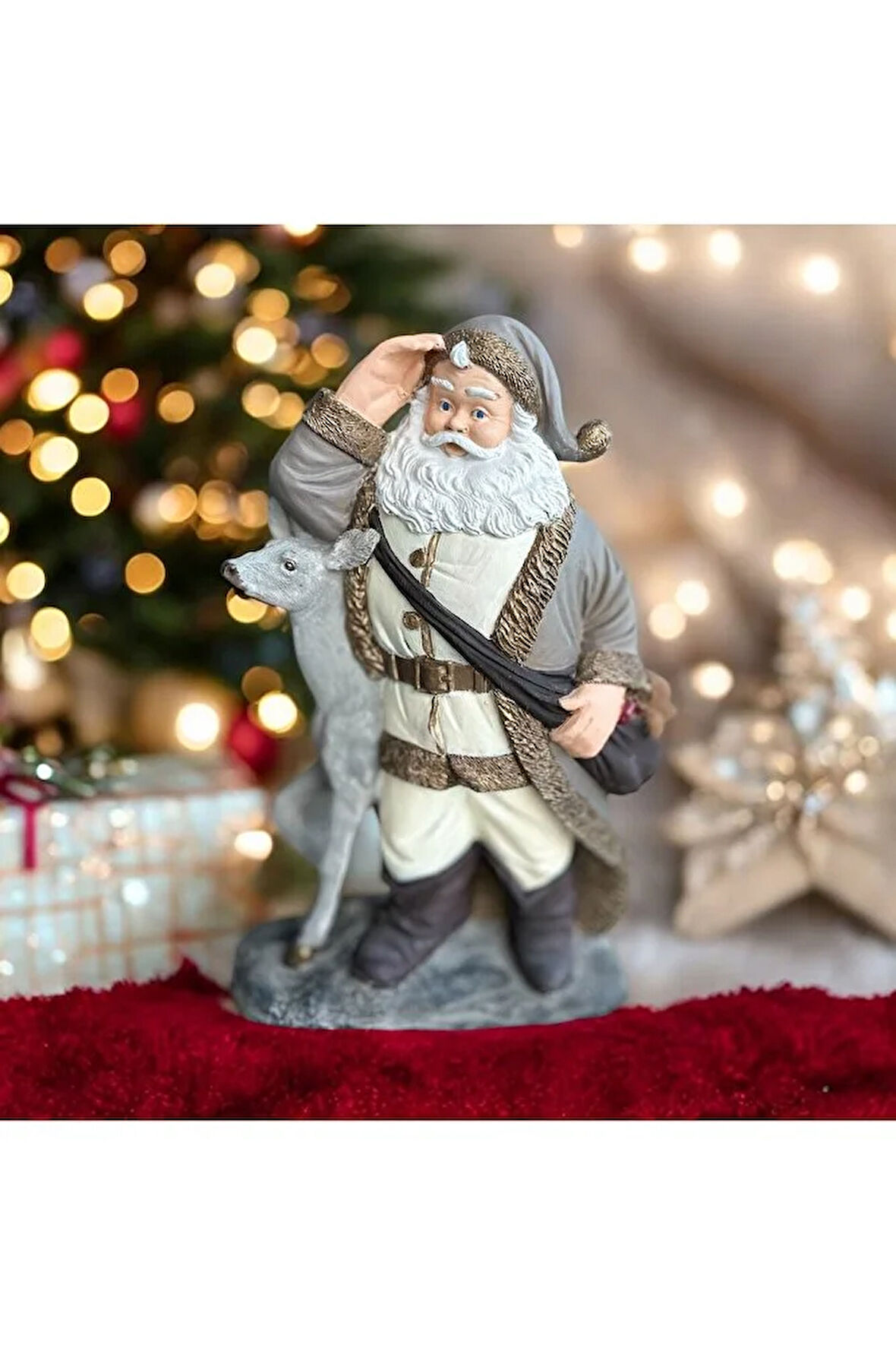 Yeniyıl, Yılbaşı, Dekor, Noel Baba Biblo, Heykel, Hediye