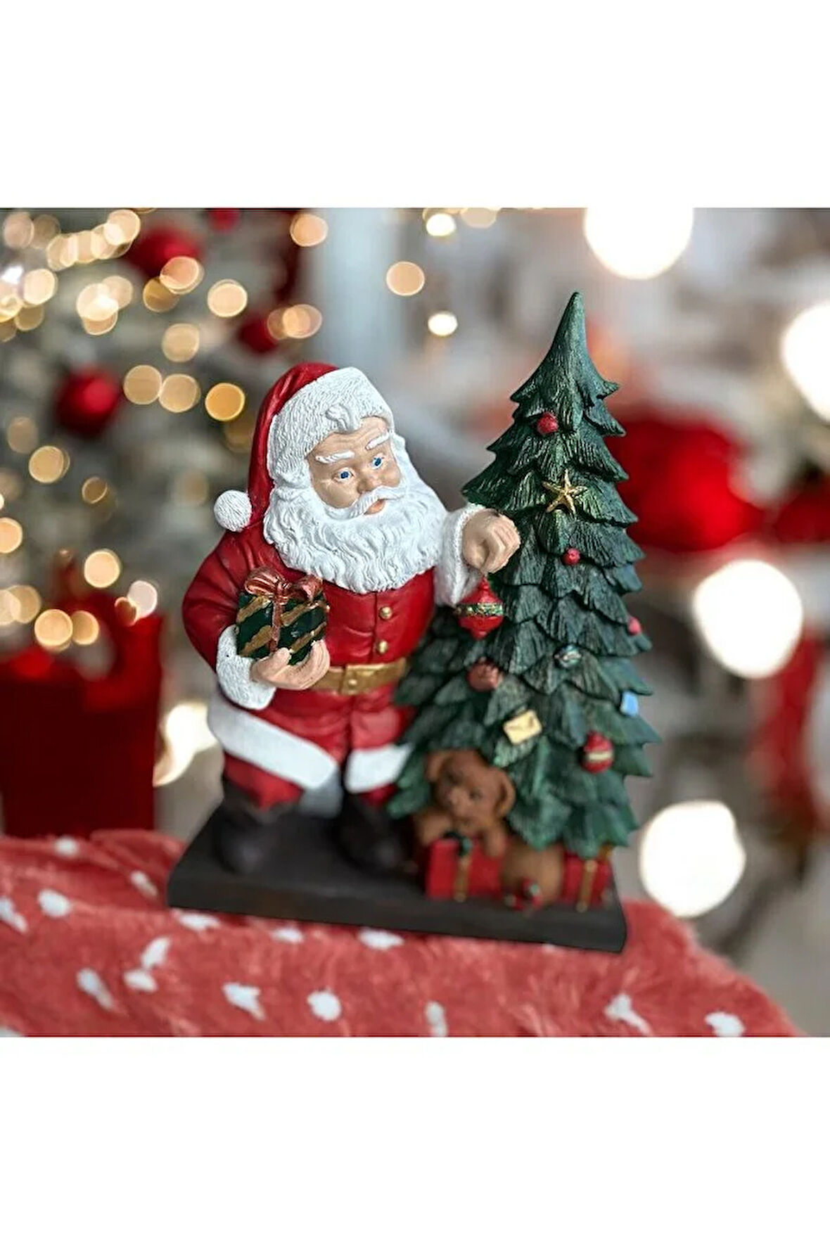 Yeniyıl, Yılbaşı, Dekor, Noel Baba Biblo, Heykel, Hediye