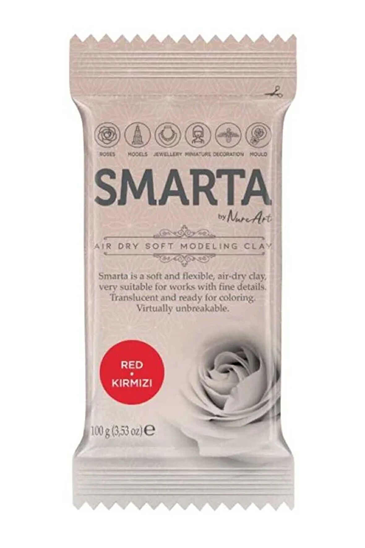 Modelleme Hamuru 100 gr - Kırmızı