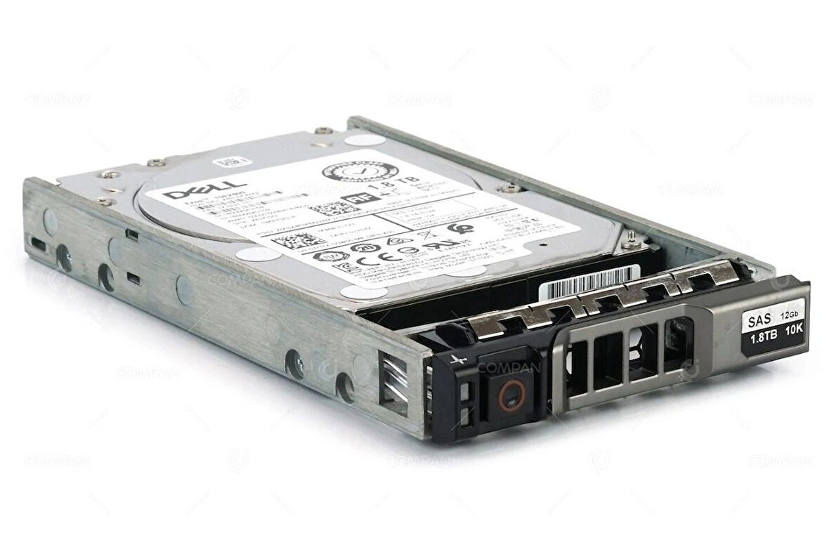 DELL Exos 10E2400 1.8TB 10K 12G SAS 512E 2.5" Sunucu Harddisk 0JY57X 1XJ233-151