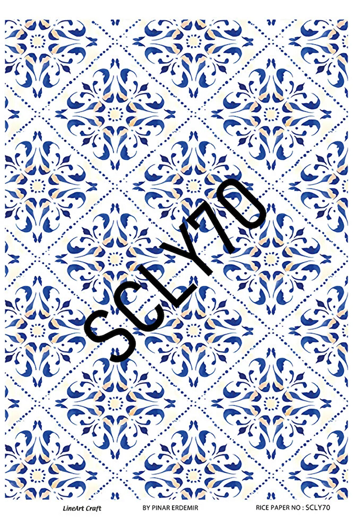 Sicilian Serisi SCLY70 Pirinç Dekopaj 30*42 cm