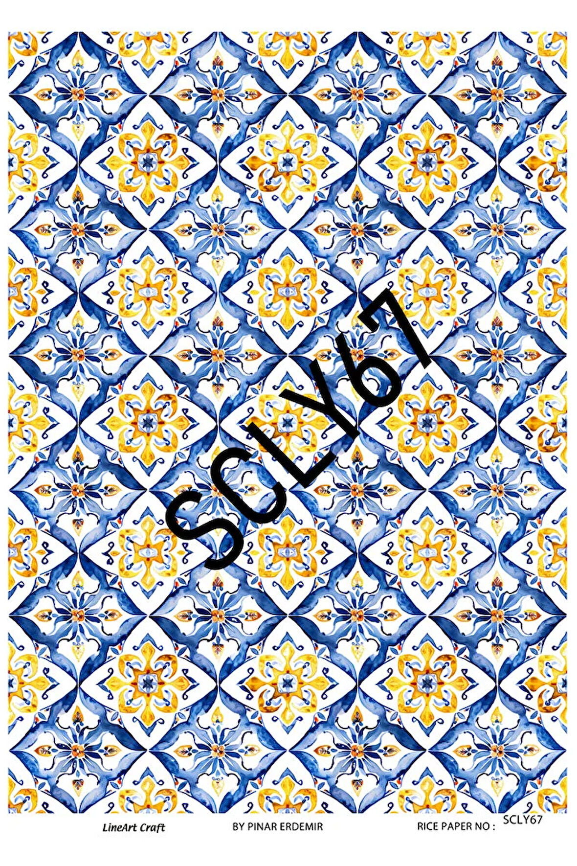 Sicilian Serisi SCLY67 Pirinç Dekopaj 30*42 cm