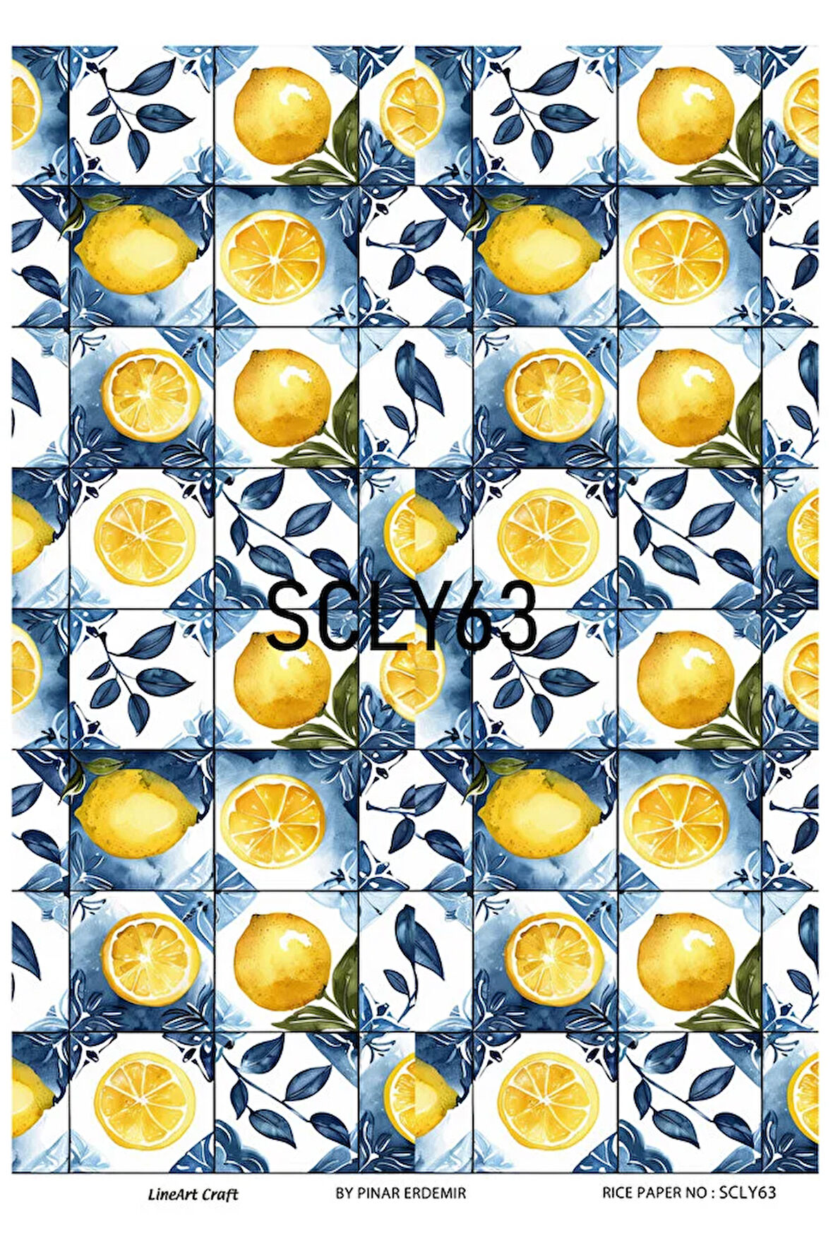 Sicilian Serisi SCLY63 Pirinç Dekopaj 30*42 cm