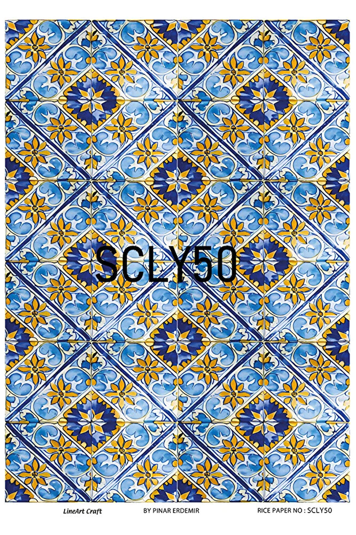 Sicilian Serisi SCLY50 Pirinç Dekopaj 30*42 cm