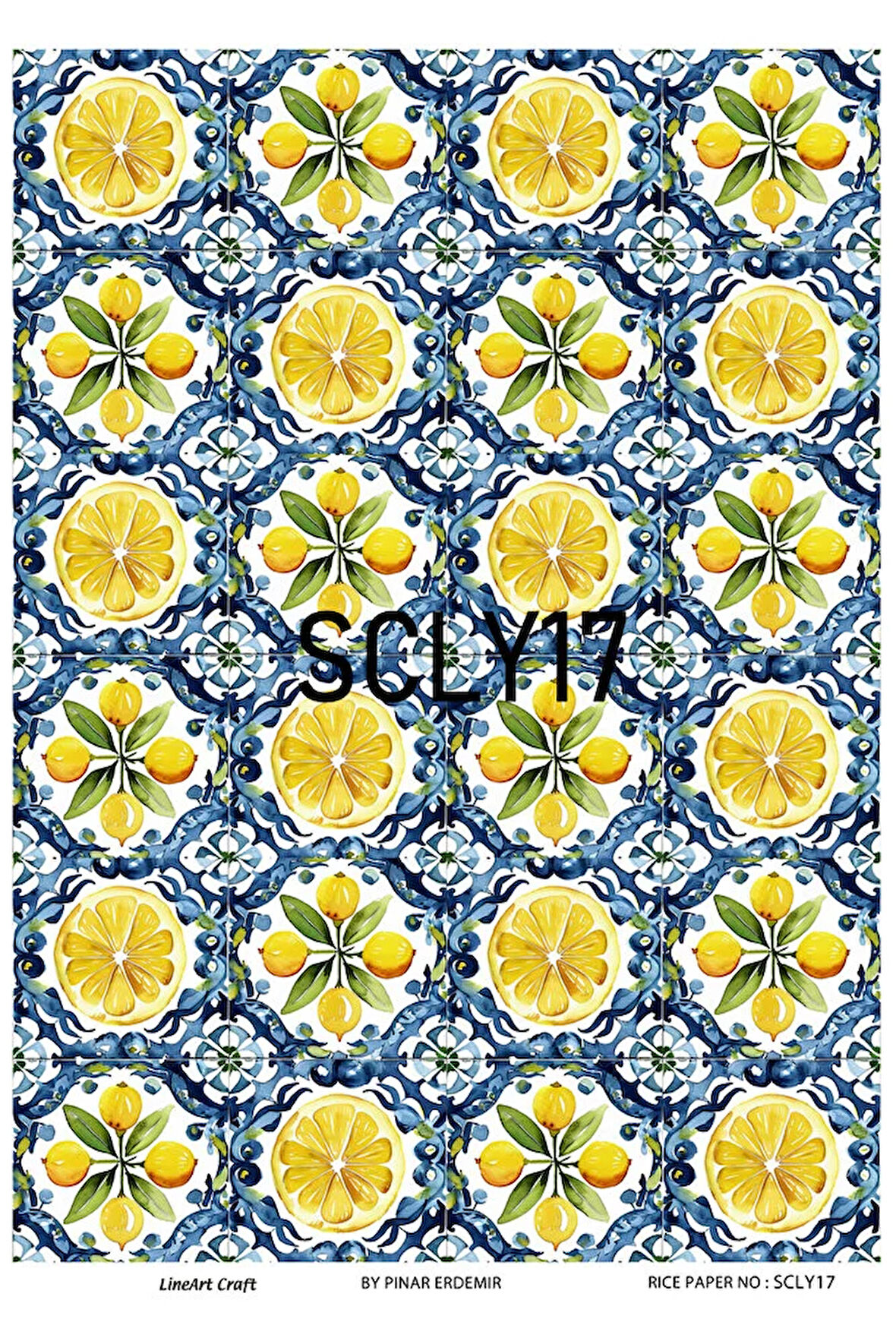 Sicilian Serisi SCLY17 Pirinç Dekopaj 30*42 cm