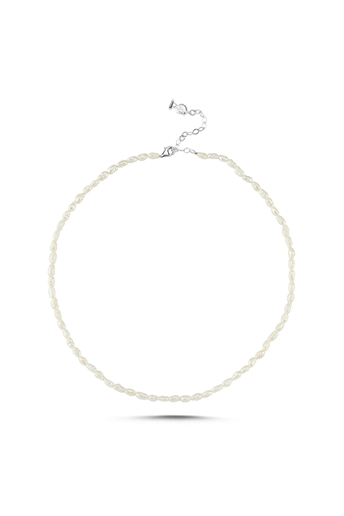 Barok Doğal İnci Sıralı Kolye