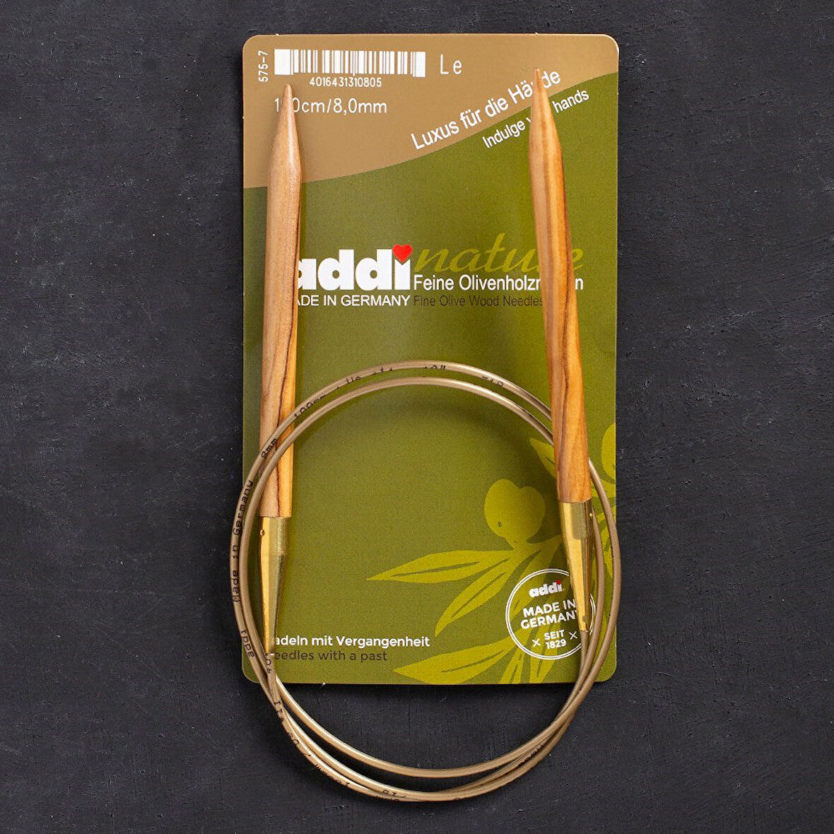 Addi Olive Wood 8 mm 100 cm Zeytin Ağacı Misinalı