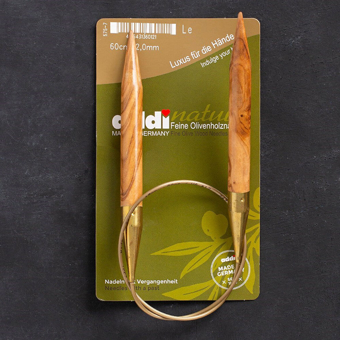 Addi Olive Wood 12 mm 60 cm Zeytin Ağacı Misinalı