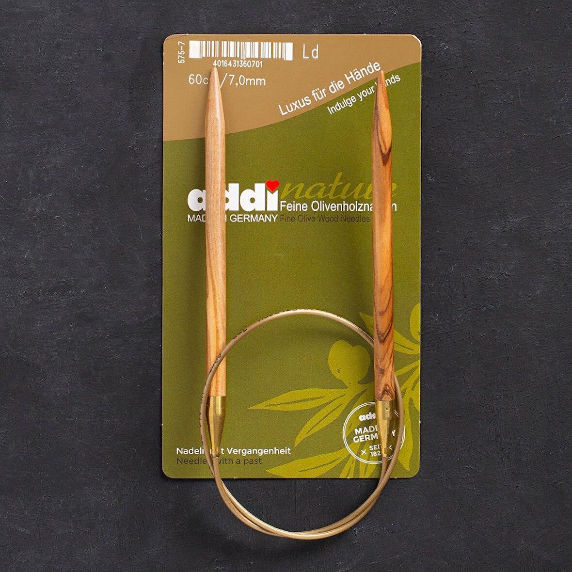 Addi Olive Wood 7 mm 60 cm Zeytin Ağacı Misinalı Ö