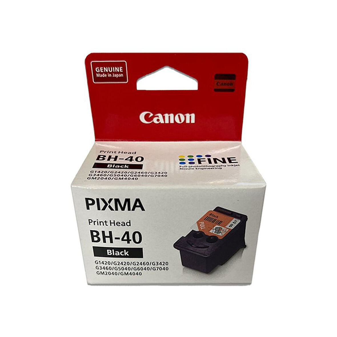 Canon BH-40 Siyah Print Head Baskı Kafası G1420/G2420/G2460/G3420/G3460/G3470/G5040/G6040 /G7040