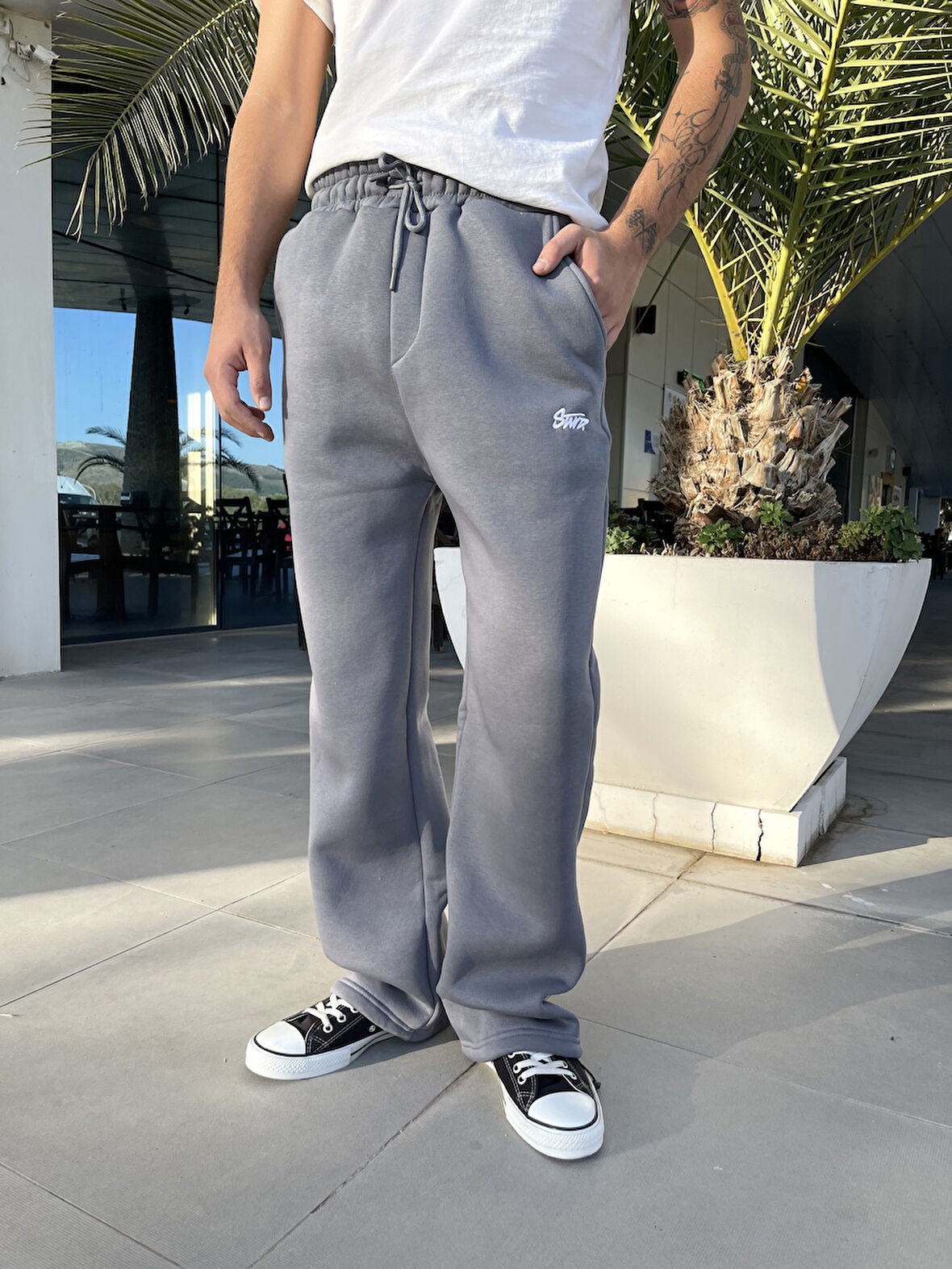 Premium Stwd Ayarlanabilir Baggy Eşofman Altı