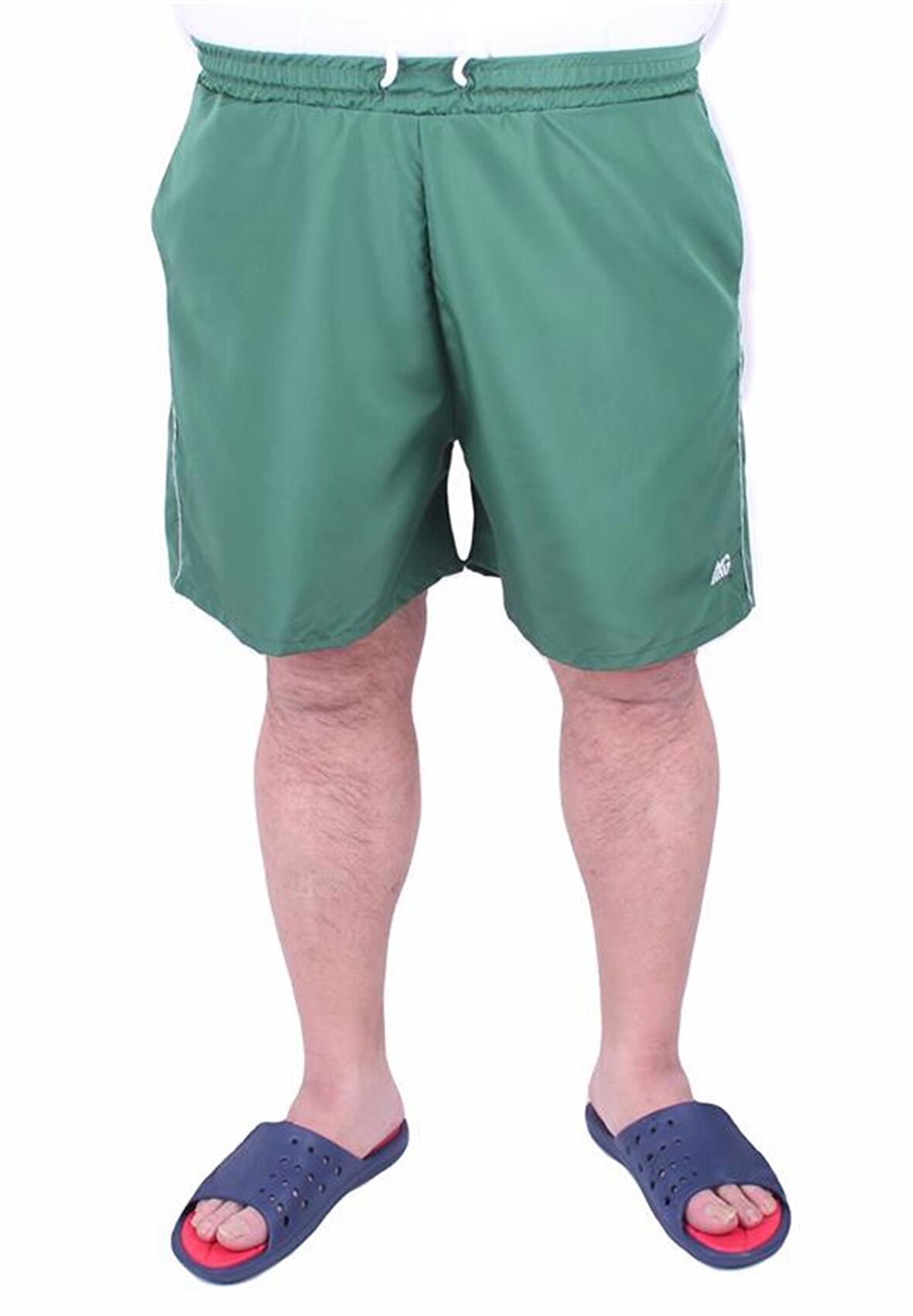 Starbattal Büyük Beden Klasik Deniz Şortu 23677 YESIL