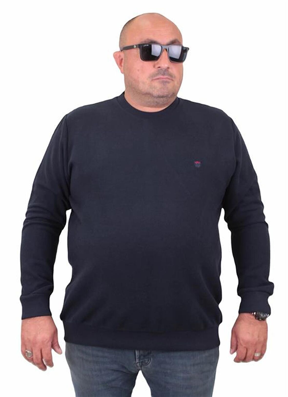 Starbattal Büyük Beden Selanik Classic Sweat 23200 LACIVERT