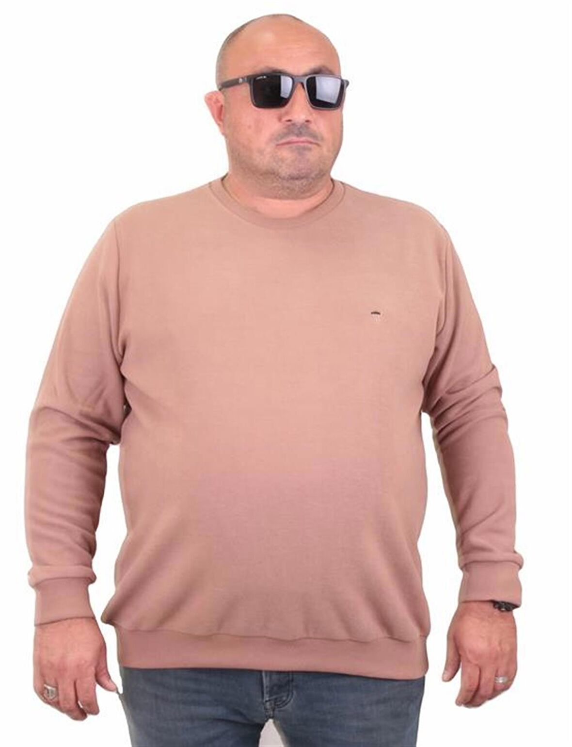 Starbattal Büyük Beden Selanik Classic Sweat 23200 S.KAHVE