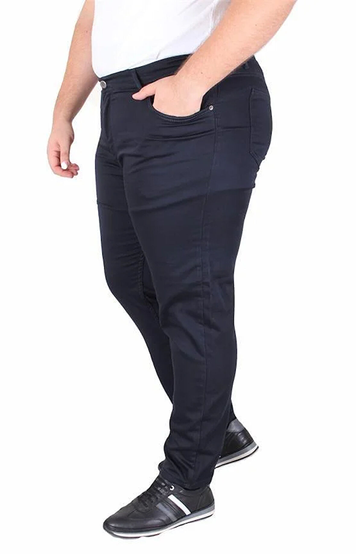 Starbattal Büyük Beden Klasik 5 Cep Pantolon Venedik 11916 LACIVERT