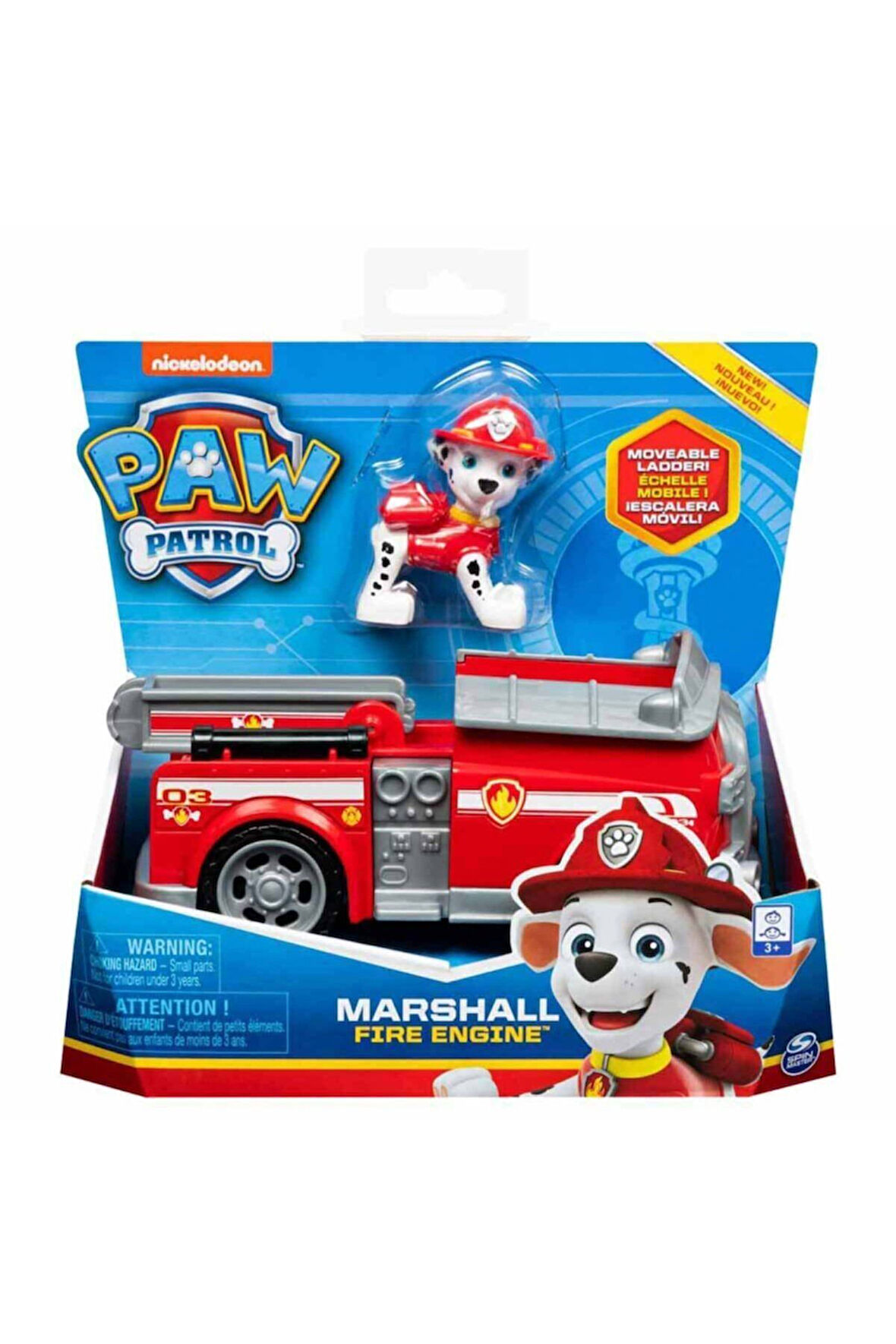 Paw Patrol Görev Aracı Ve Kahraman Seti - Marshall
