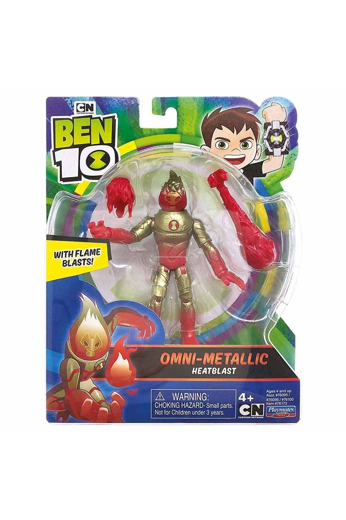 Aksiyon Figürleri Metalik Tema Heatblast