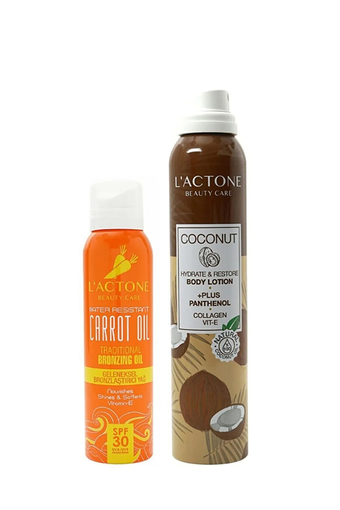 Bronzlaştırıcı Havuç Coconut Losyon Set 30 Spf 150 ml