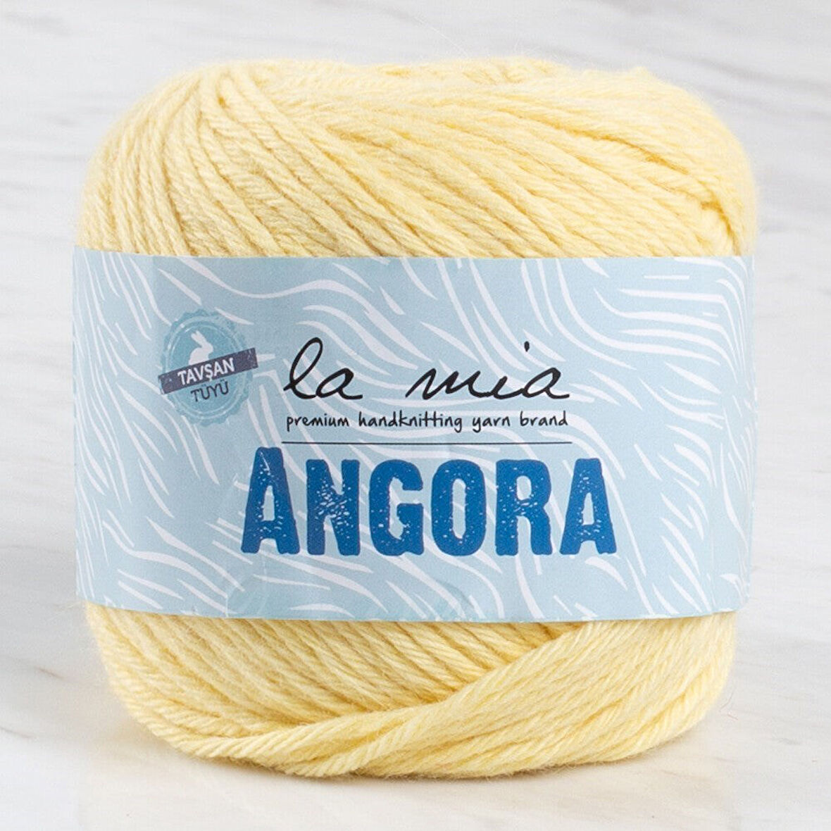 Sylar La Mia Angora 50gr Sarı El Örgü İpi - L124 - 33796