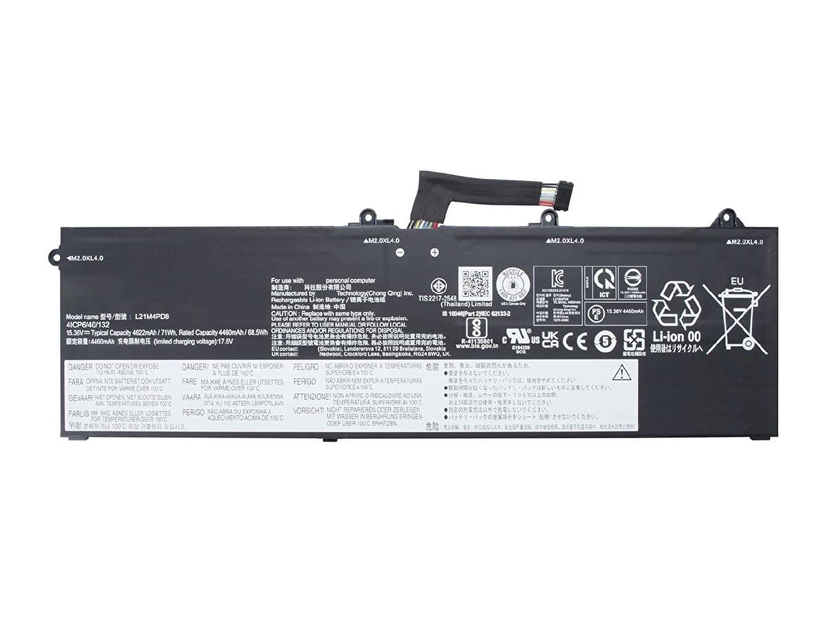 RETRO Lenovo ThinkBook L21M4PD8 Notebook Bataryası