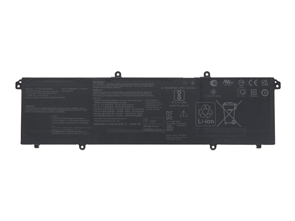 RETRO Asus C31N2201 Notebook Bataryası