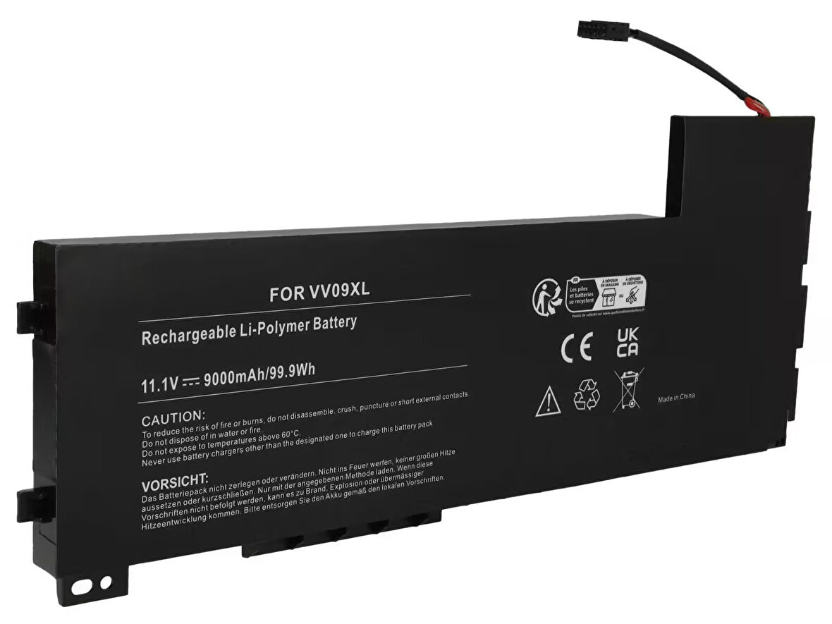 HYPERLIFE Hp ZBook 15 G3, G4, VV09XL Notebook Bataryası